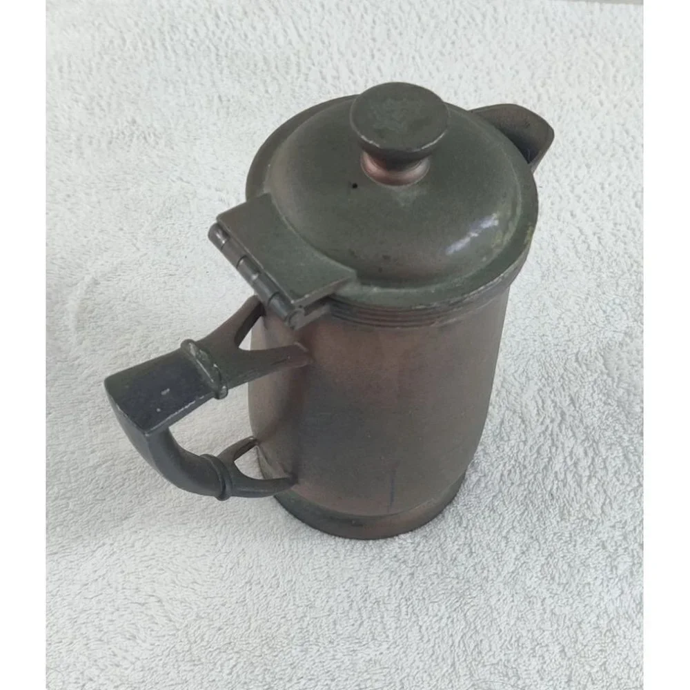 VTG 1965 Nakazoto Hotel Creamer 5" Silver 94 Pitcher Cooler 10oz Art Deco Style - Picture 7 of 14
